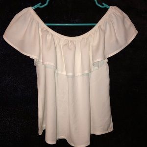 Off the shoulder blouse!